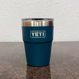 YETI Rambler 16oz Stackable Cup Agave Teal Limited Edition RARE Retired